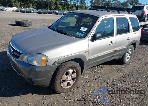 2001 Mazda Tribute Es V6/Lx V6 from USA, damaged, VIN 4F2YU08161KM23806